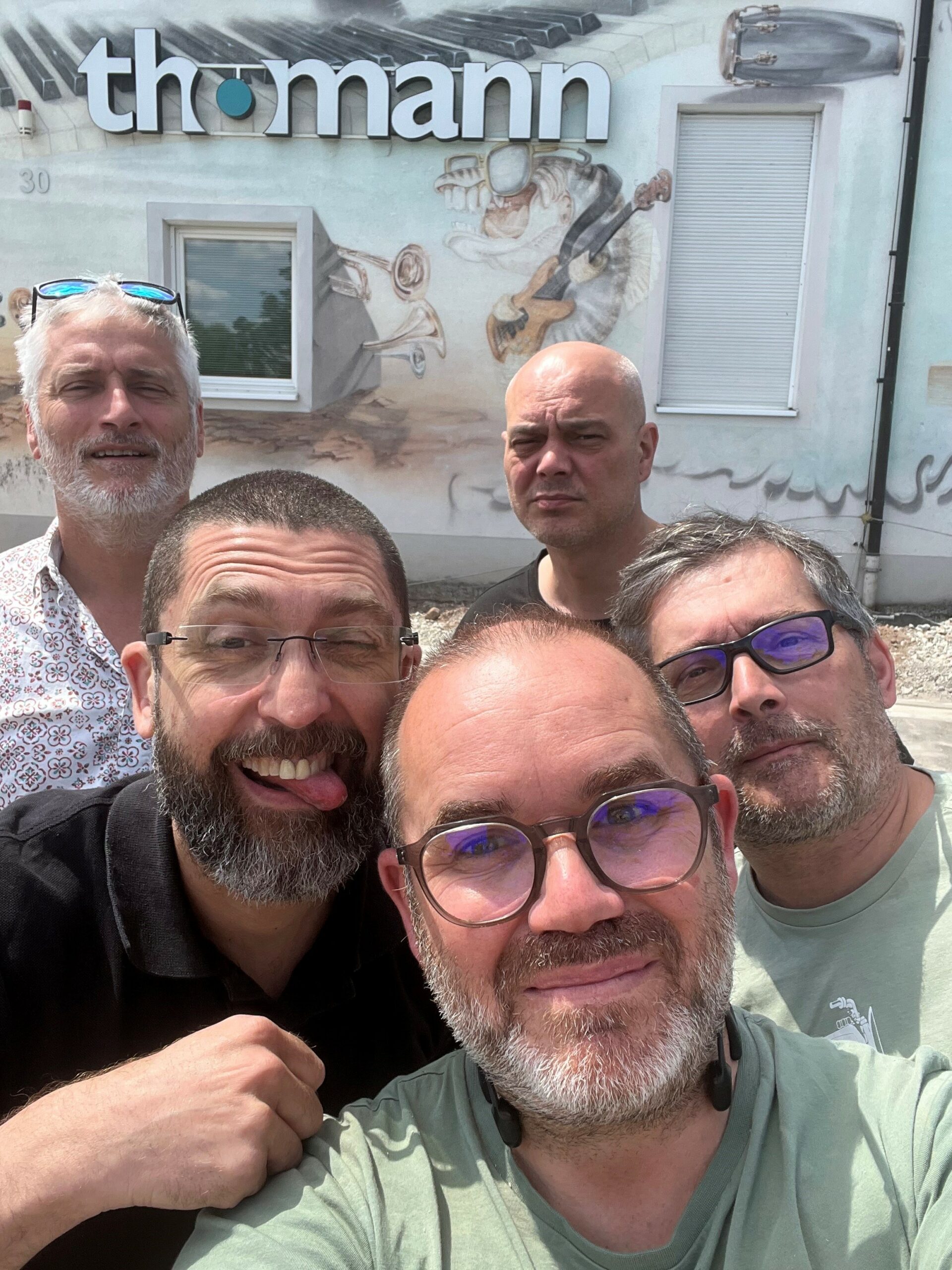 Arrêt obligatoire chez Thomann en rentrant de Riesa !!!