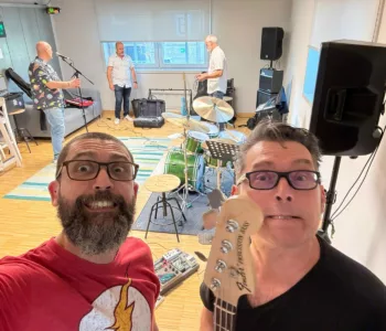 Kwyjibo en répétition au Sonotron à Differdange (LU)